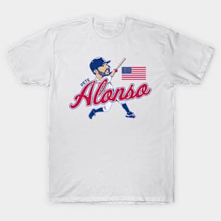 Pete Alonso US Caricature T-Shirt